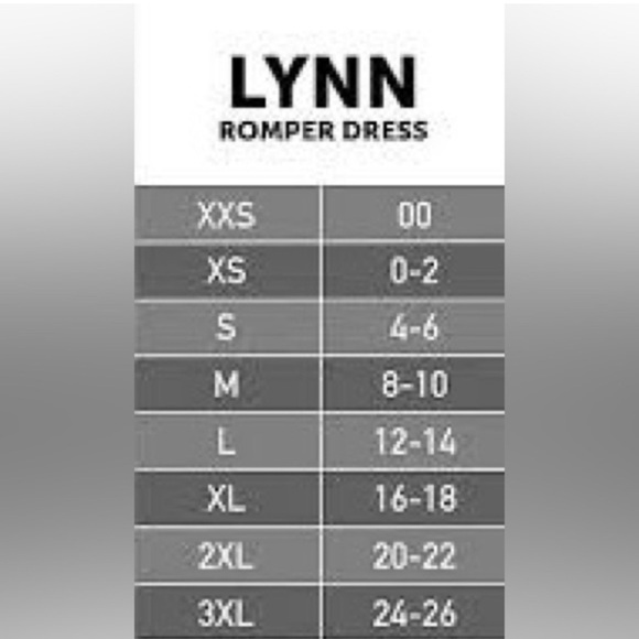 NWT - LuLaRoe Lynn Romper Dress - Picture 3 of 7